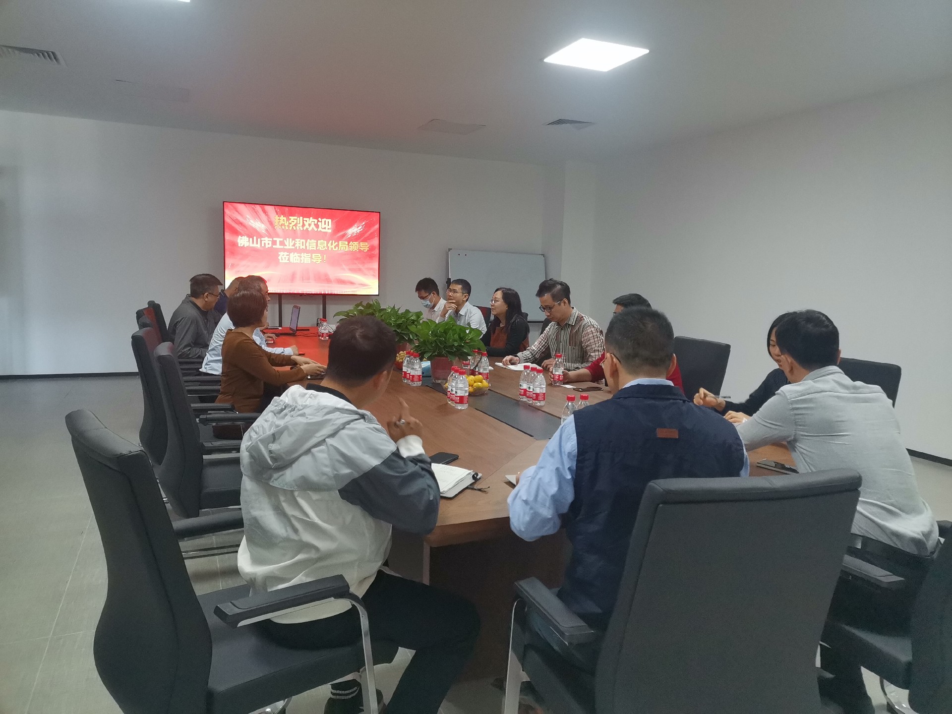 佛山市工業(yè)和信息化局?jǐn)y區(qū)、鎮(zhèn)各級領(lǐng)導(dǎo)對我司展開調(diào)研，助力企業(yè)未來發(fā)展