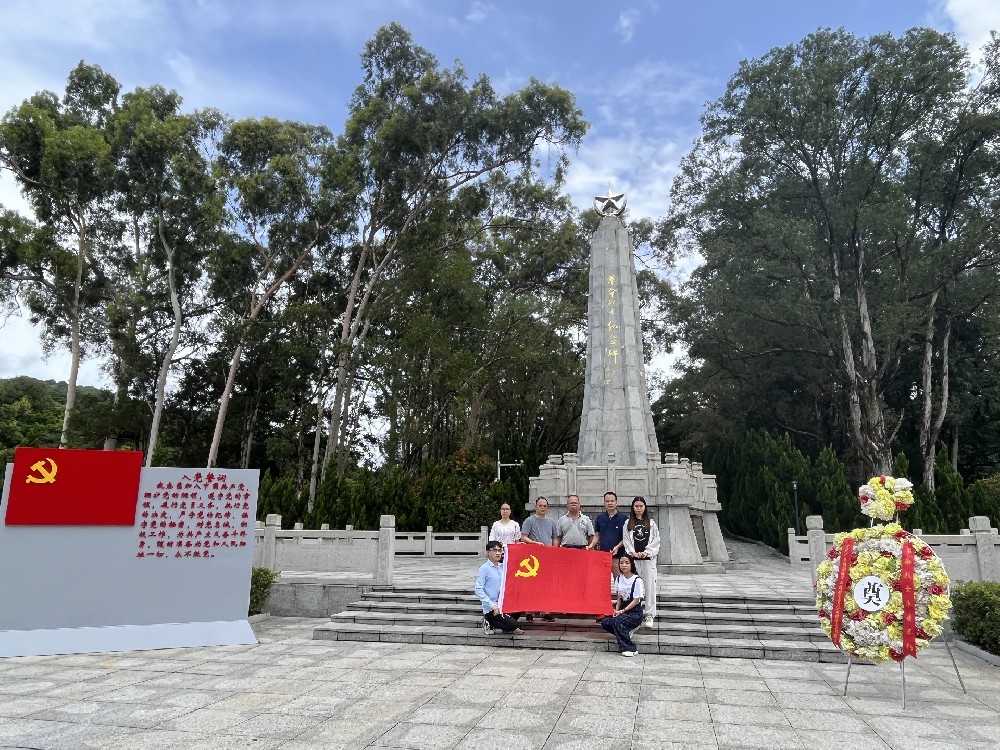 “賡續(xù)紅色血脈 ，凝心聚力前行” ——精銦海工黨支部瞻仰中山革命烈士陵園和孫中山紀念館