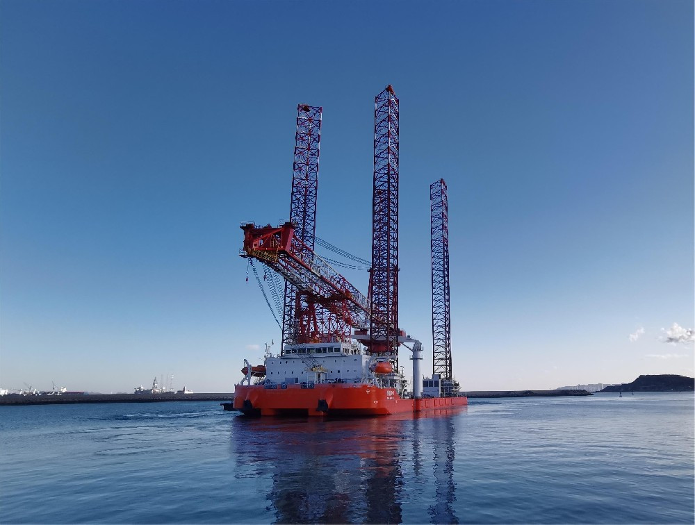 “精銦03”風(fēng)電安裝平臺