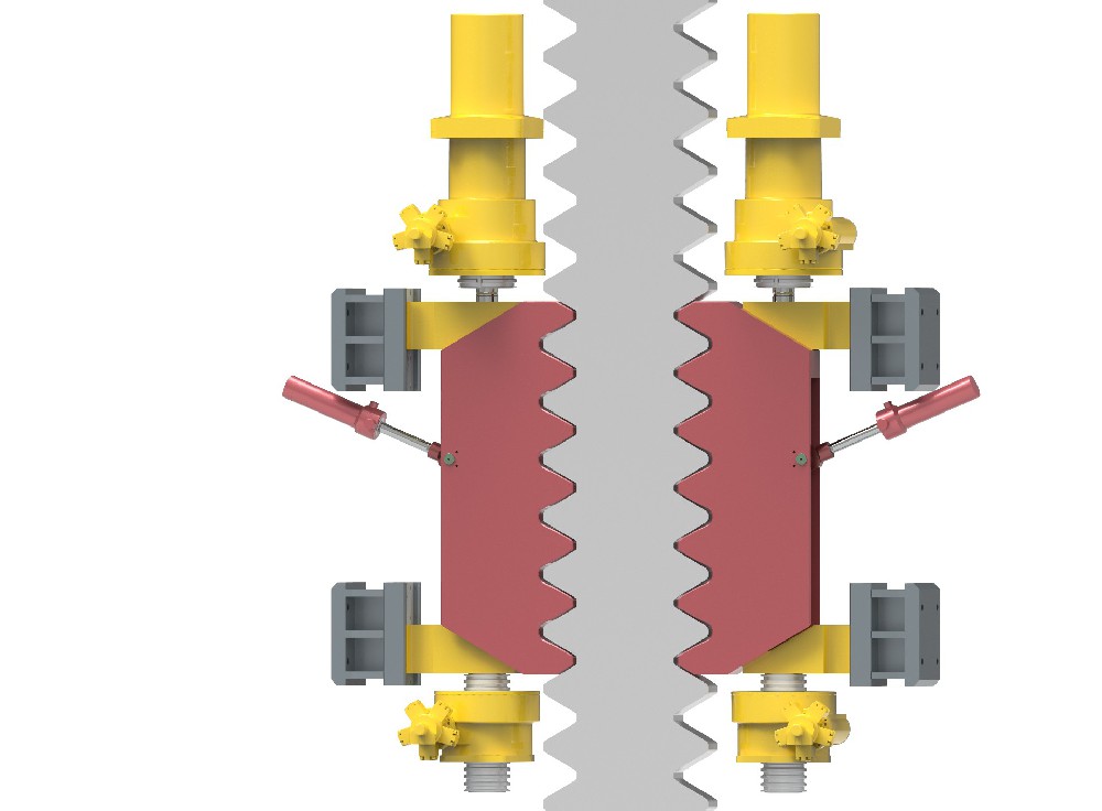 樁腿鎖緊系統(tǒng)